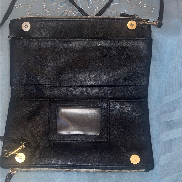 Relic Black Floral Clutch with Gold Accents - Picture 5 of 8